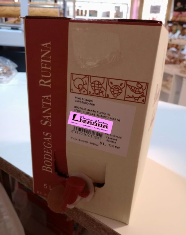 box vino 5 litros santa rufina