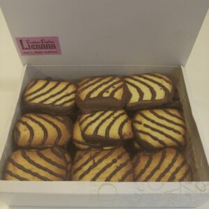 Galletas de mantequilla con chocolate
