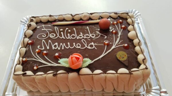 tarta moca y chocolate